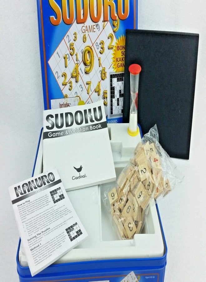 Cardinal Industries Sudoku/Kakuro Deluxe Game Tin - Image 2